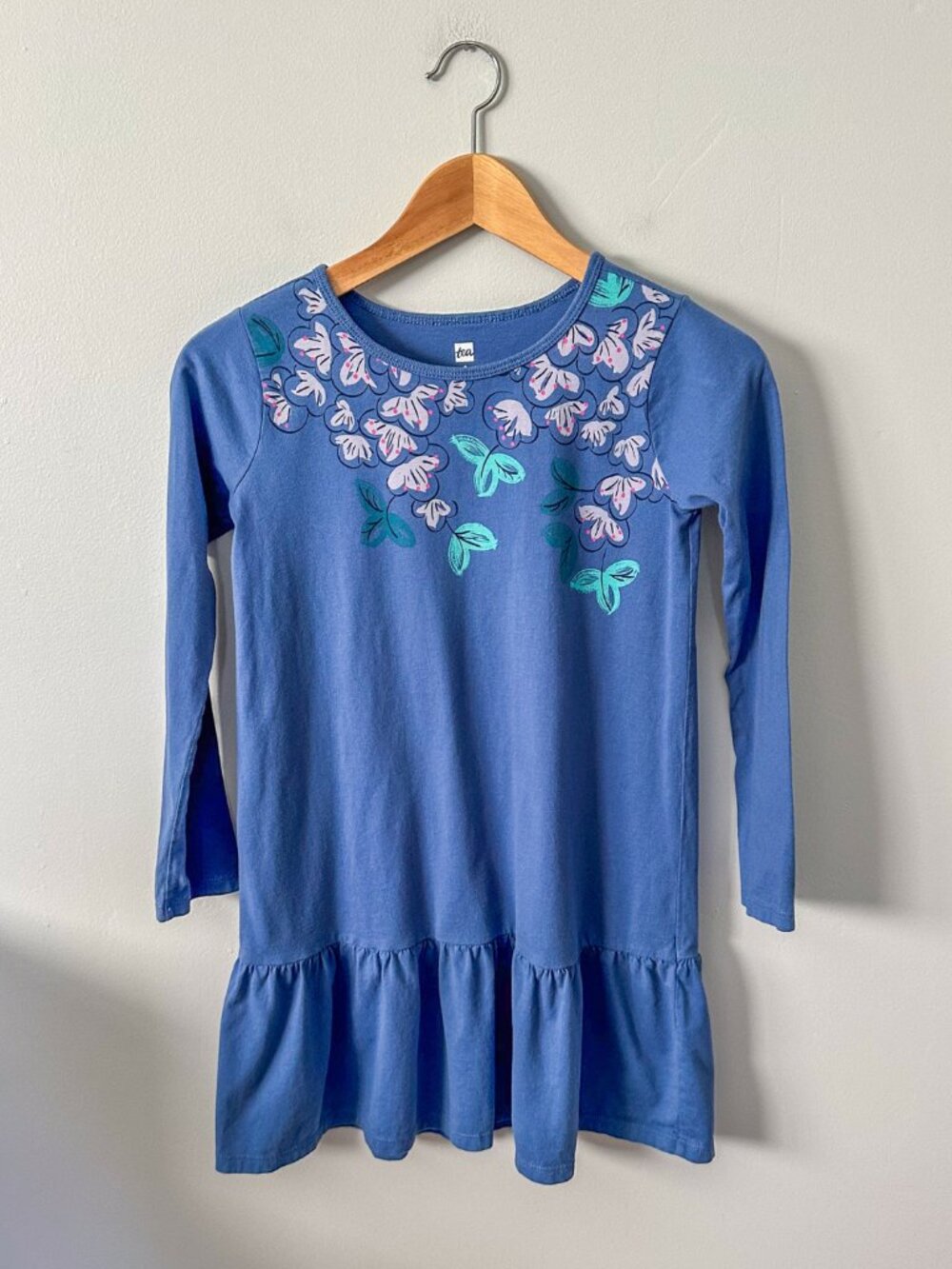 Tea Collection Girls Blue Dress - Size 8